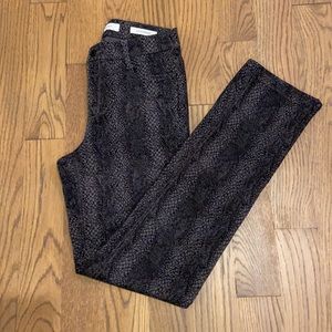 Jones New York Jeans - snake print - size 8 - 🐍